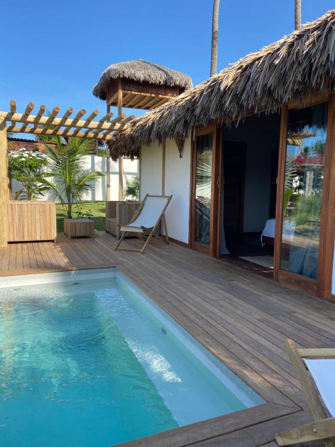 Tiki Pool'S Bungalows Fortim Exteriér fotografie